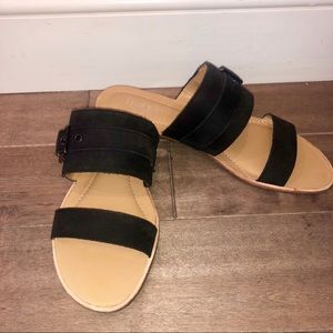 Franco Sarto Leather Sandals - never worn
